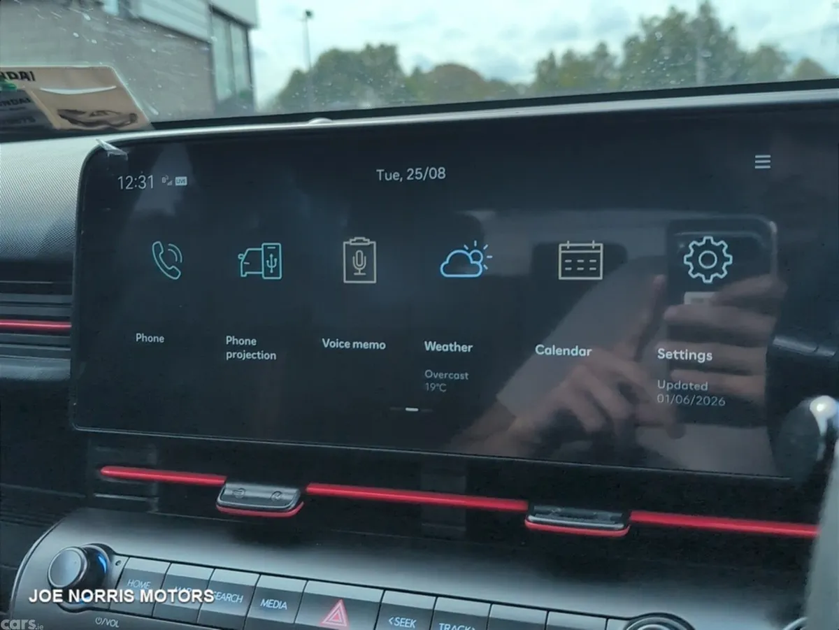 Hyundai KONA SUV, Petrol, 2024, Red