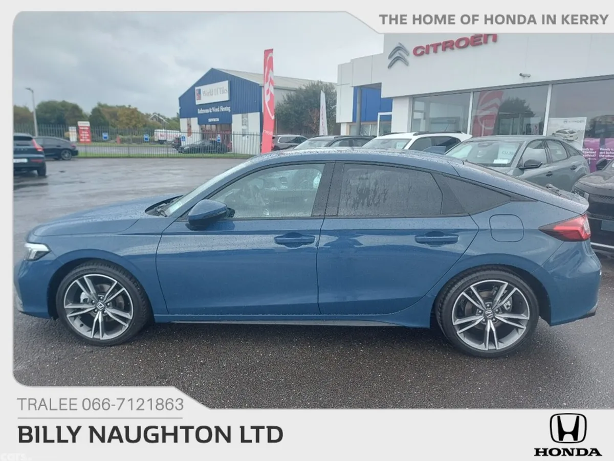 Honda Civic Saloon, Petrol Hybrid, 2026, Blue