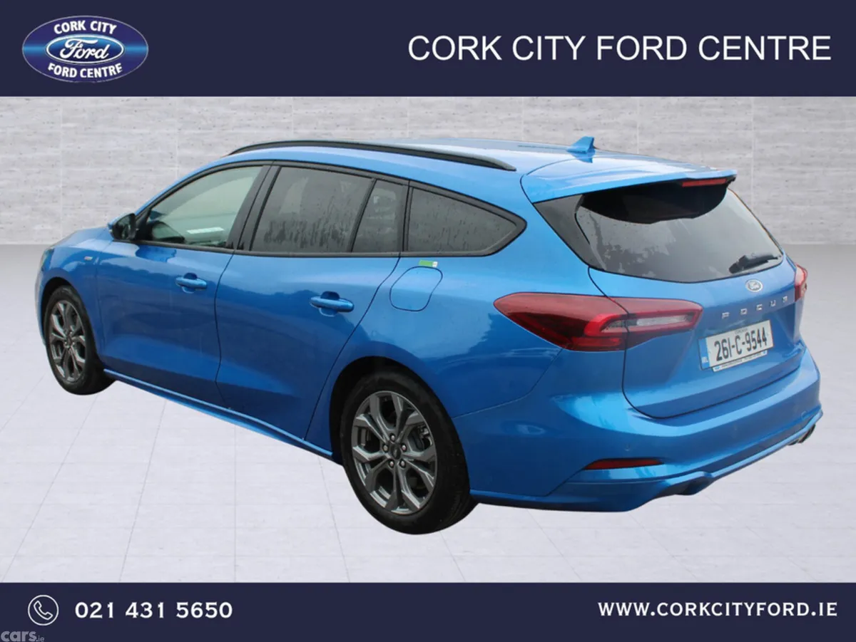 Ford Focus Estate, Petrol, 2026, Blue