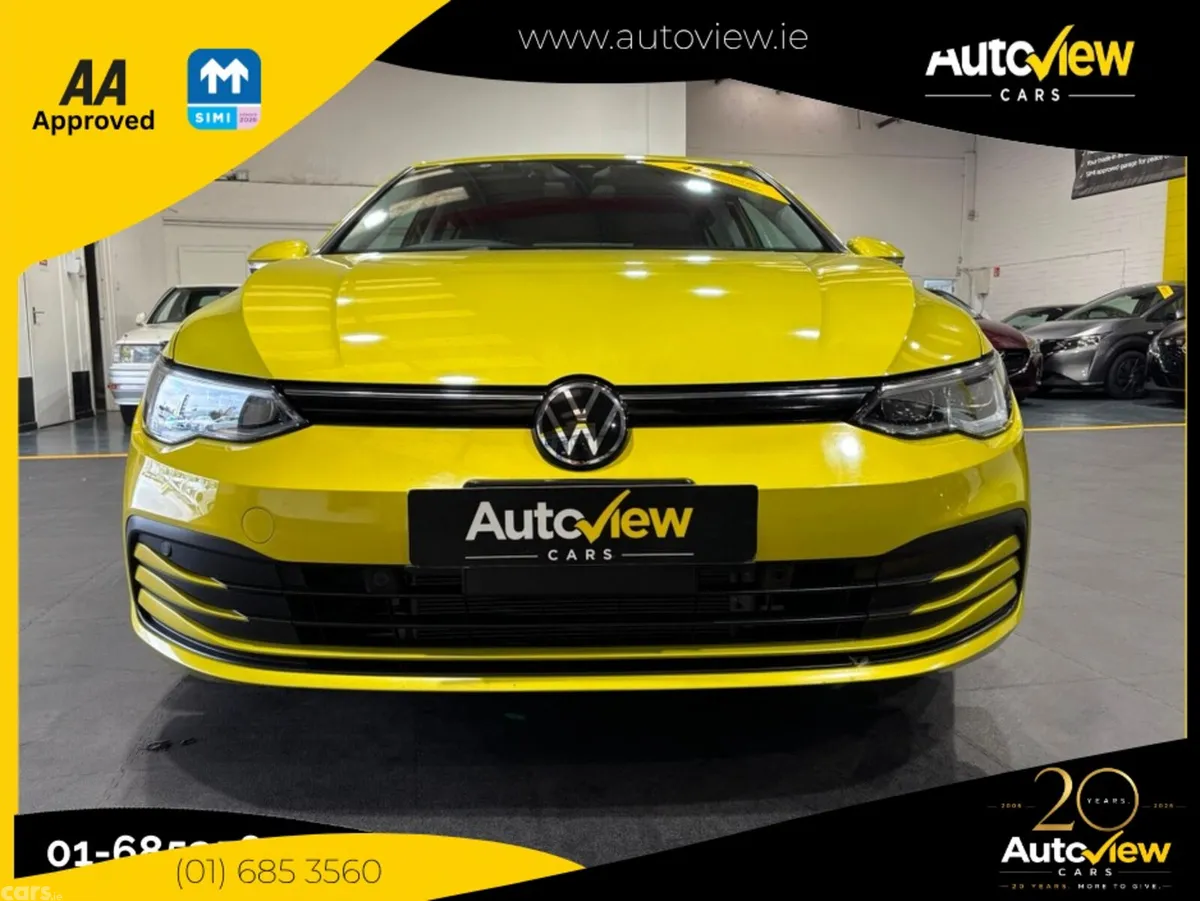 Volkswagen e-Golf Hatchback, Petrol Hybrid, 2021, Yellow