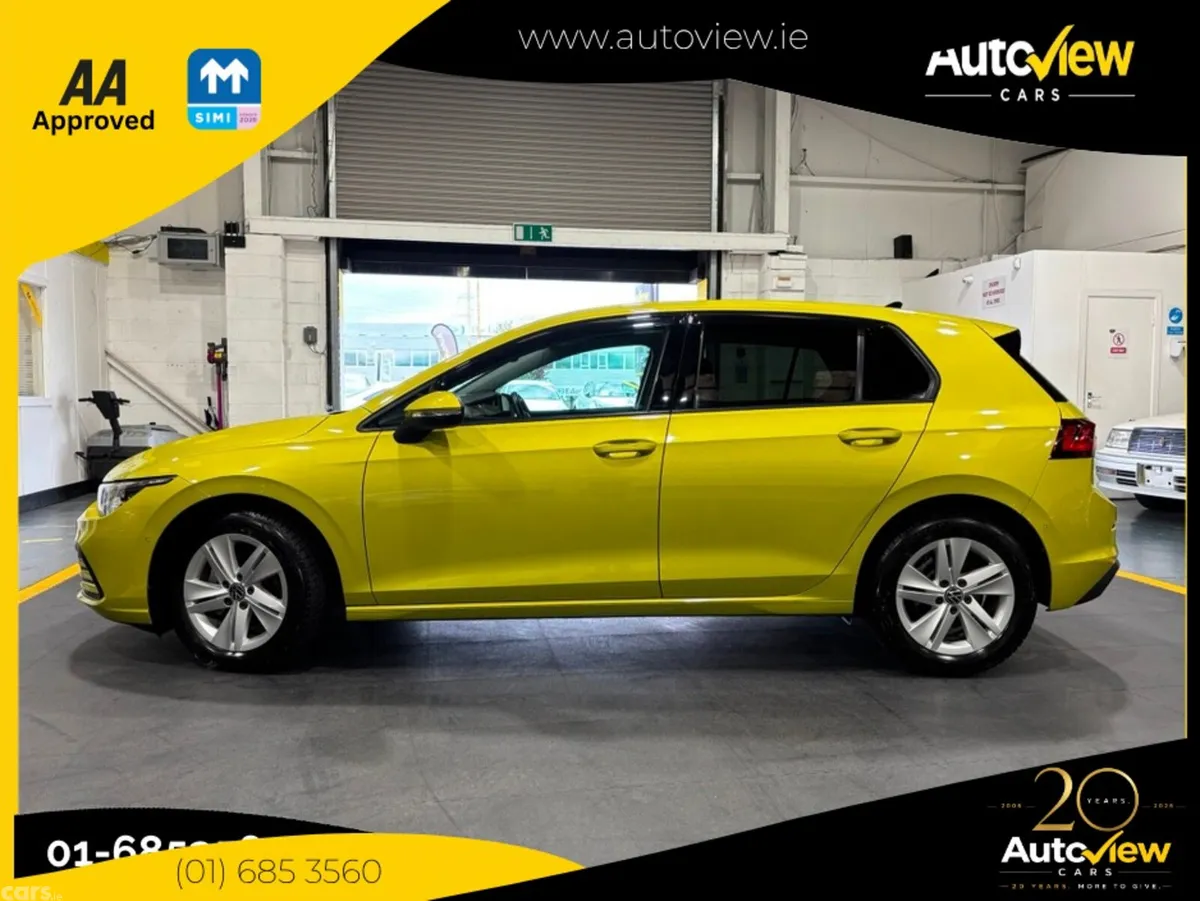 Volkswagen e-Golf Hatchback, Petrol Hybrid, 2021, Yellow