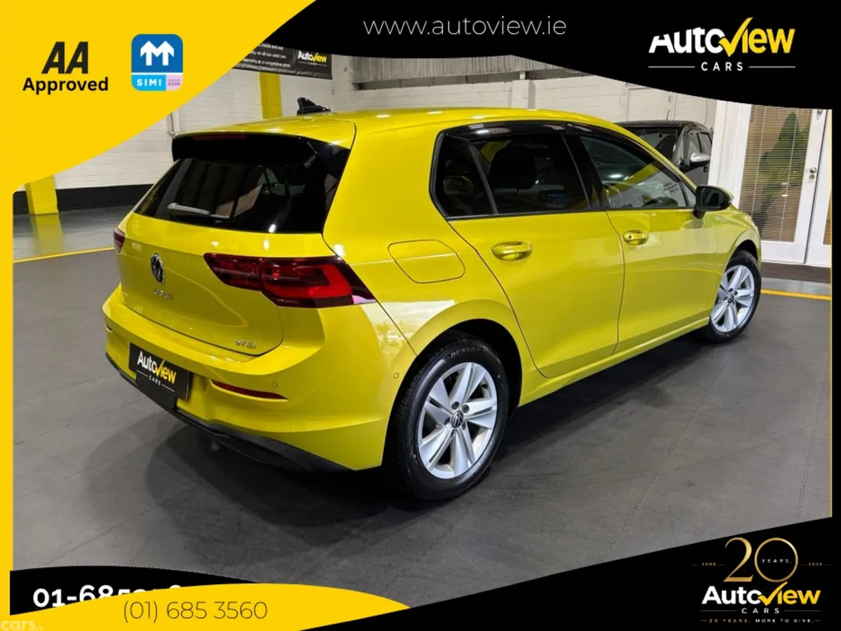 Volkswagen e-Golf Hatchback, Petrol Hybrid, 2021, Yellow