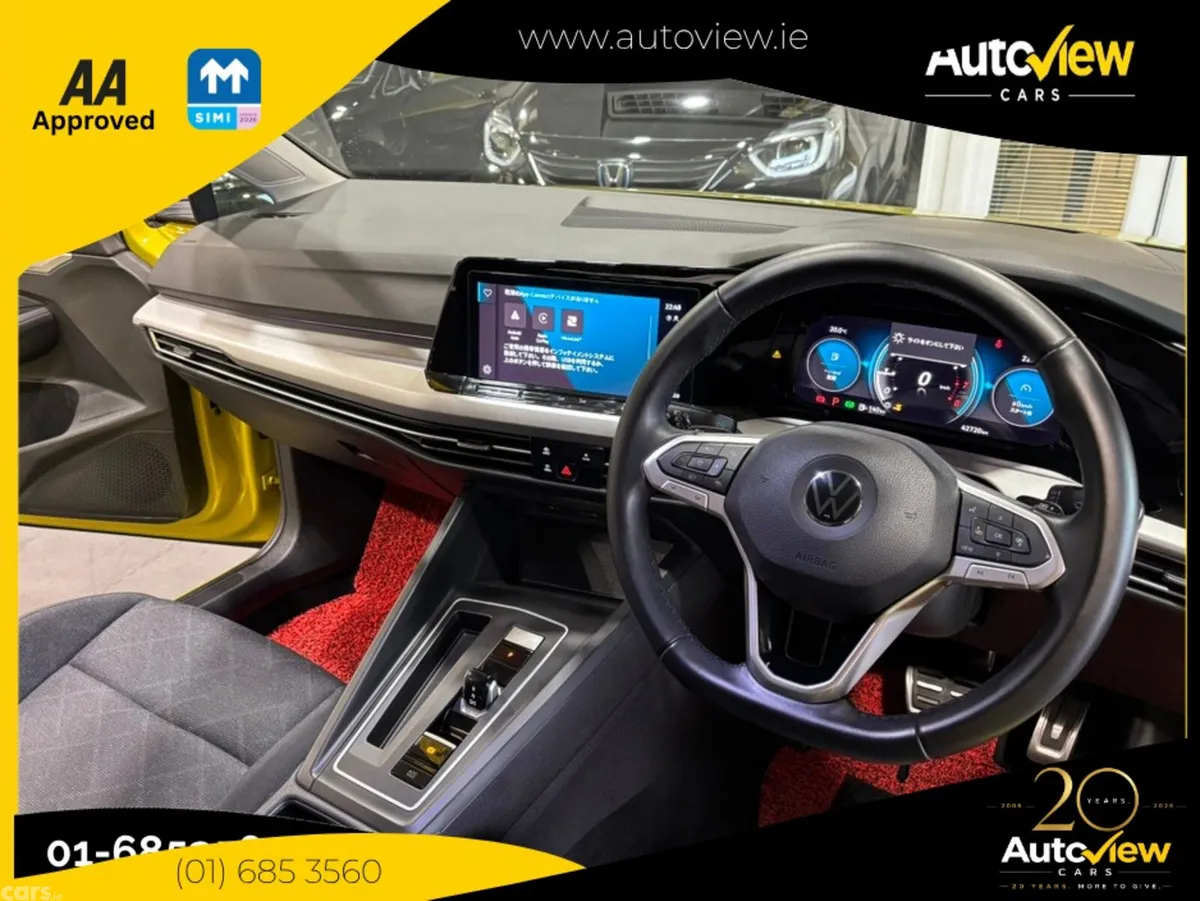 Volkswagen e-Golf Hatchback, Petrol Hybrid, 2021, Yellow