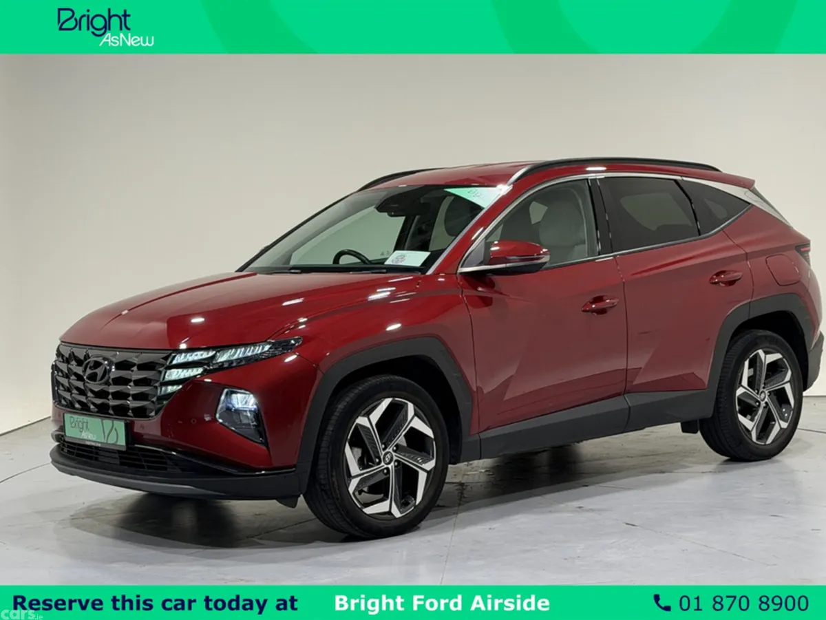 Hyundai Tucson MPV, Petrol Hybrid, 2023, Red