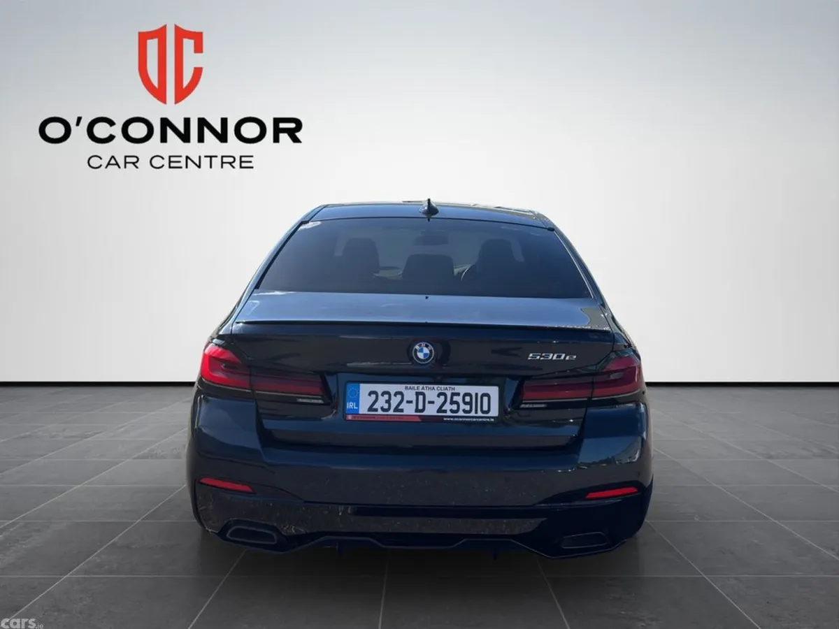 BMW 5-Series Saloon, Petrol Plug-in Hybrid, 2023, Black