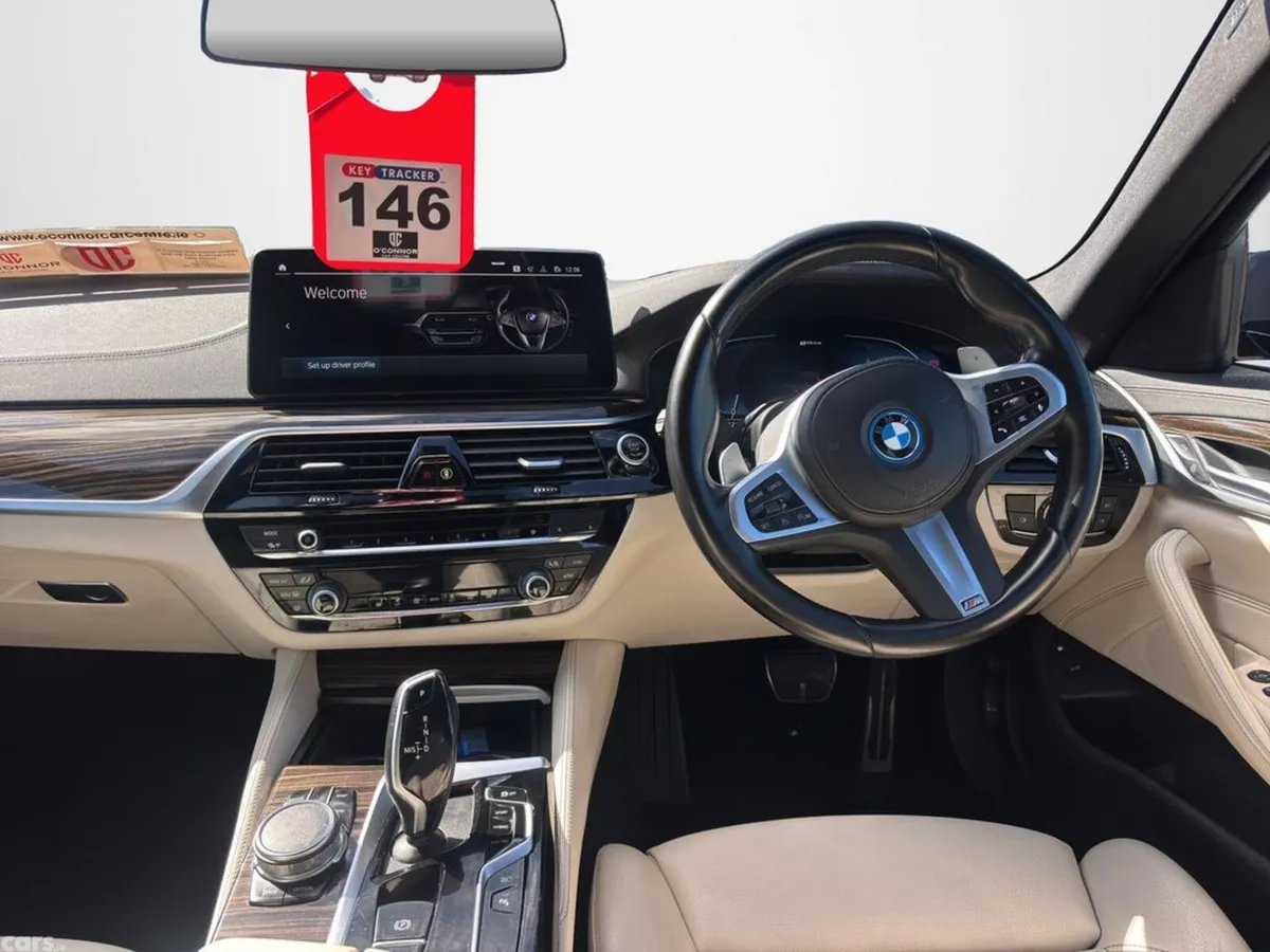 BMW 5-Series Saloon, Petrol Plug-in Hybrid, 2023, Black