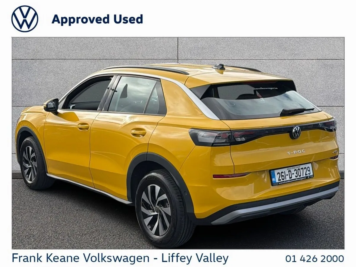 Volkswagen T-Roc SUV, Petrol, 2026, Yellow