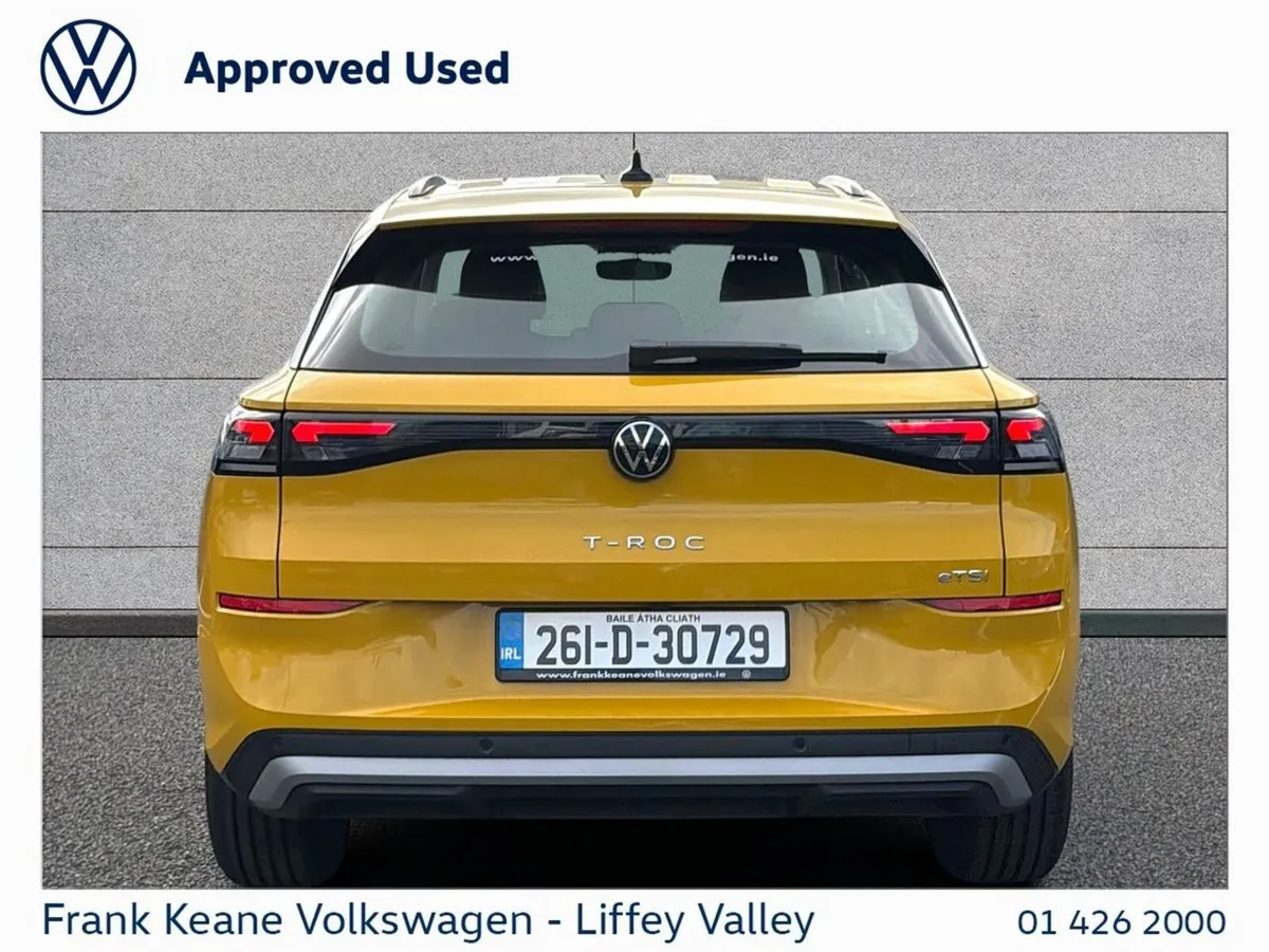 Volkswagen T-Roc SUV, Petrol, 2026, Yellow