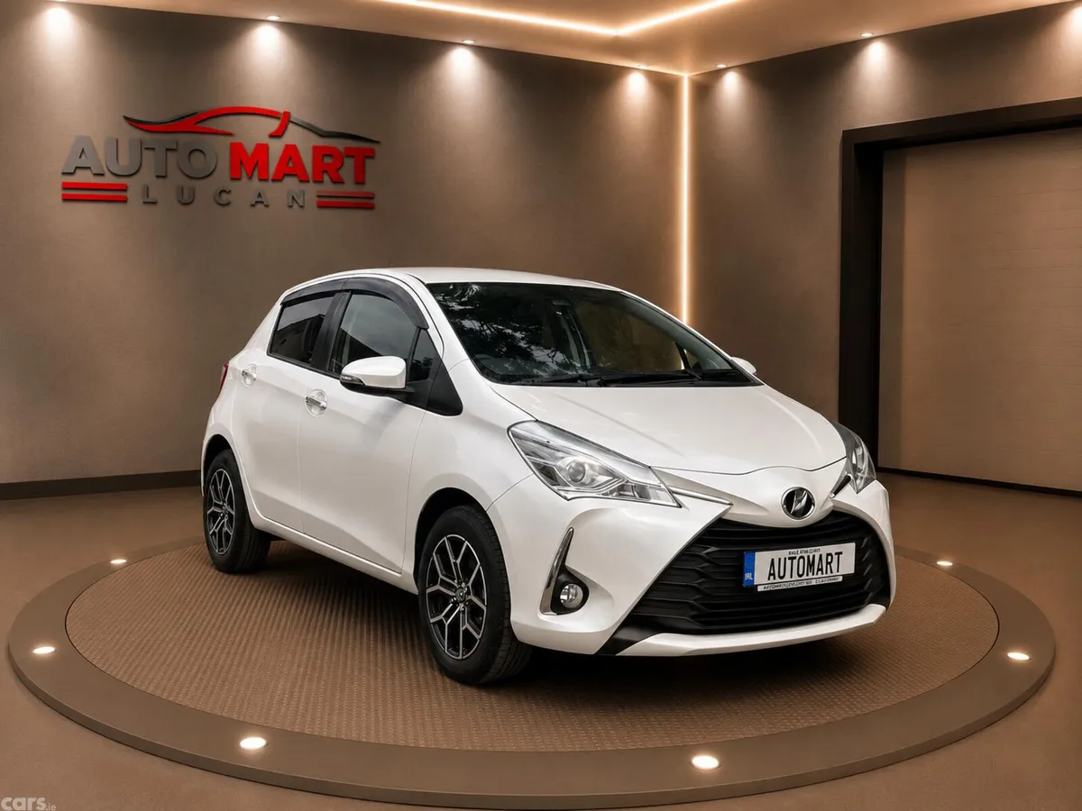 Toyota Vitz Hatchback, Petrol, 2019, White
