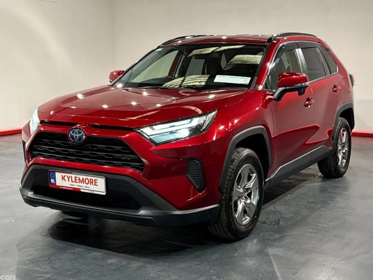 Toyota RAV4 SUV, Petrol Hybrid, 2023, Red
