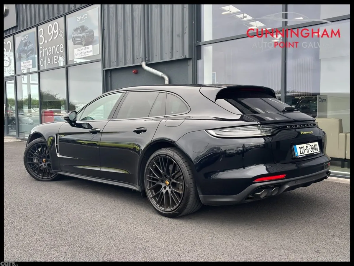 Porsche Panamera Estate, Petrol Plug-in Hybrid, 2022, Black