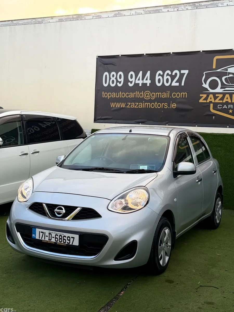 Nissan March Hatchback, Petrol, 2017, Silver