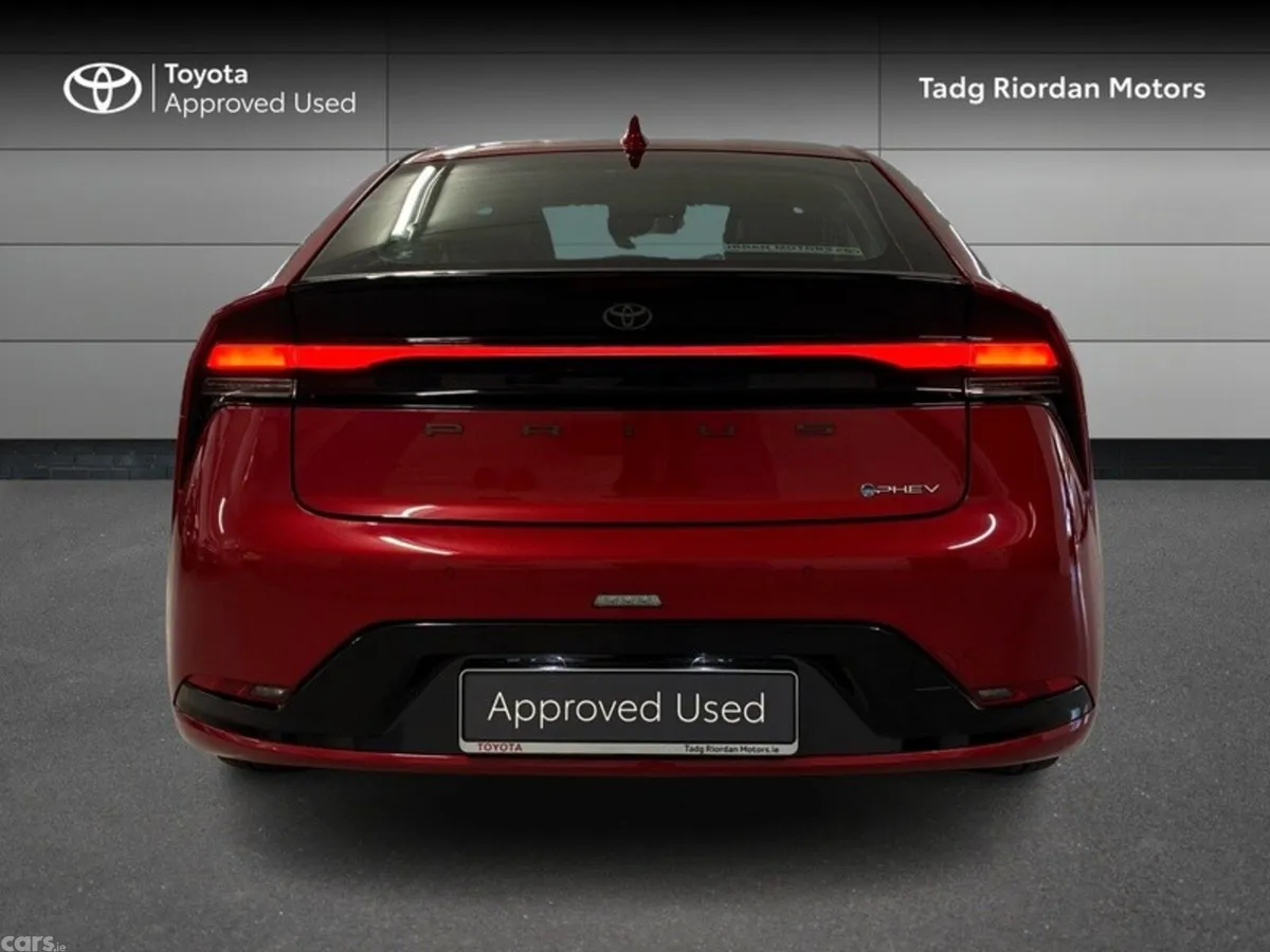 Toyota Prius Hatchback, Petrol Plug-in Hybrid, 2025, Red