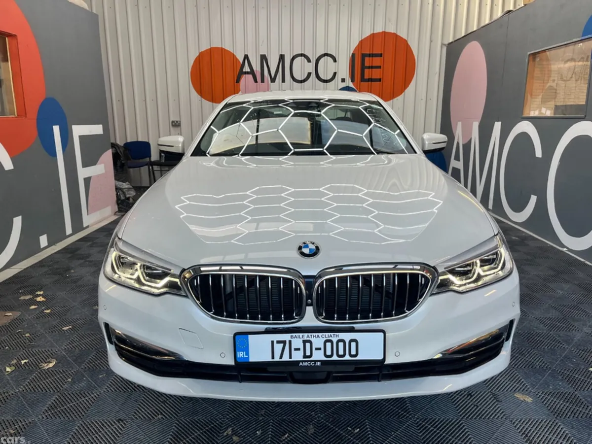 BMW 5-Series Saloon, Diesel, 2017, White