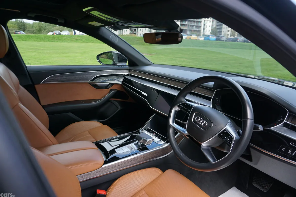Audi A8 Saloon, Petrol Plug-in Hybrid, 2024, Black