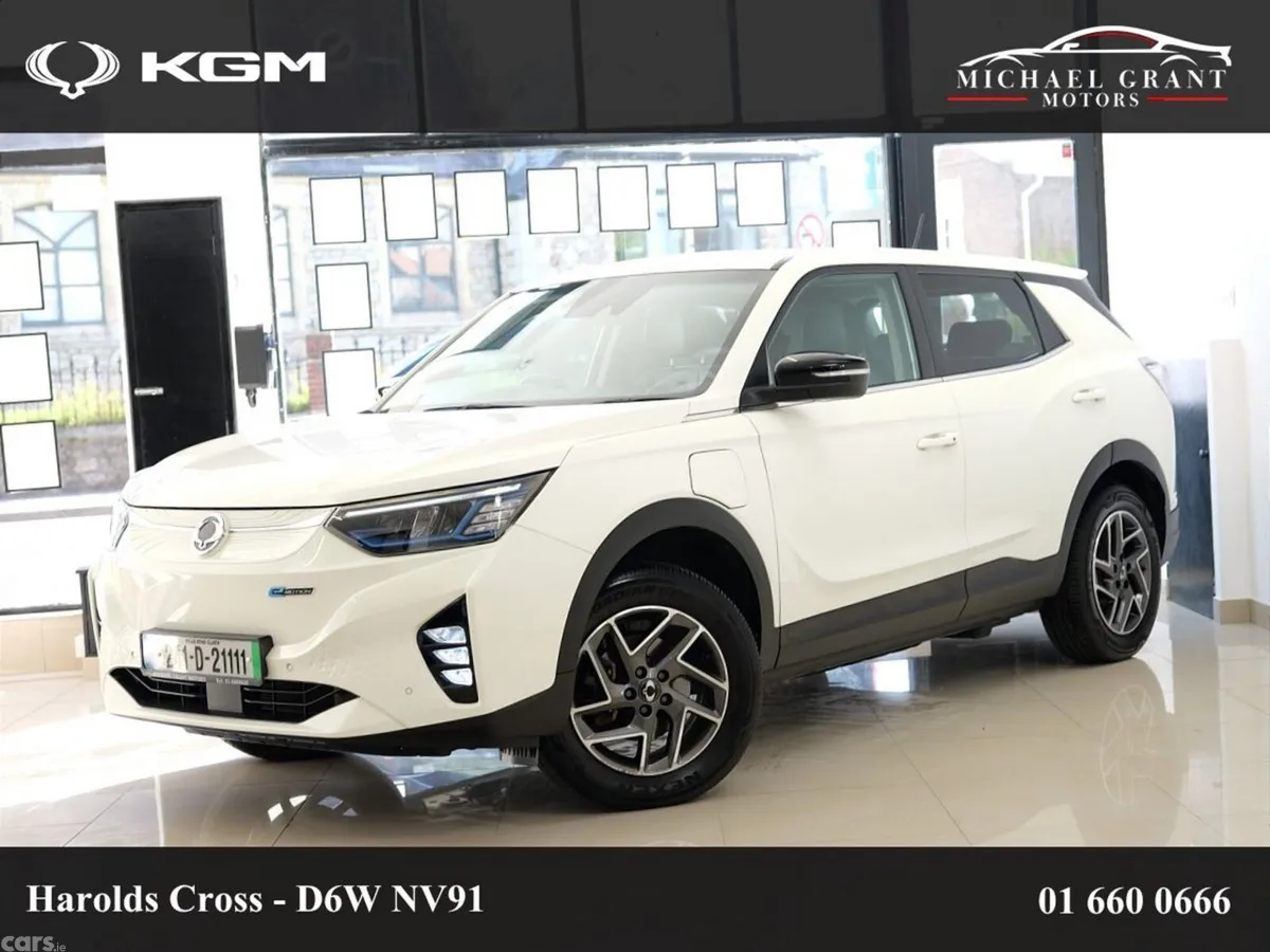 SsangYong Korando SUV, Electric, 2024, White