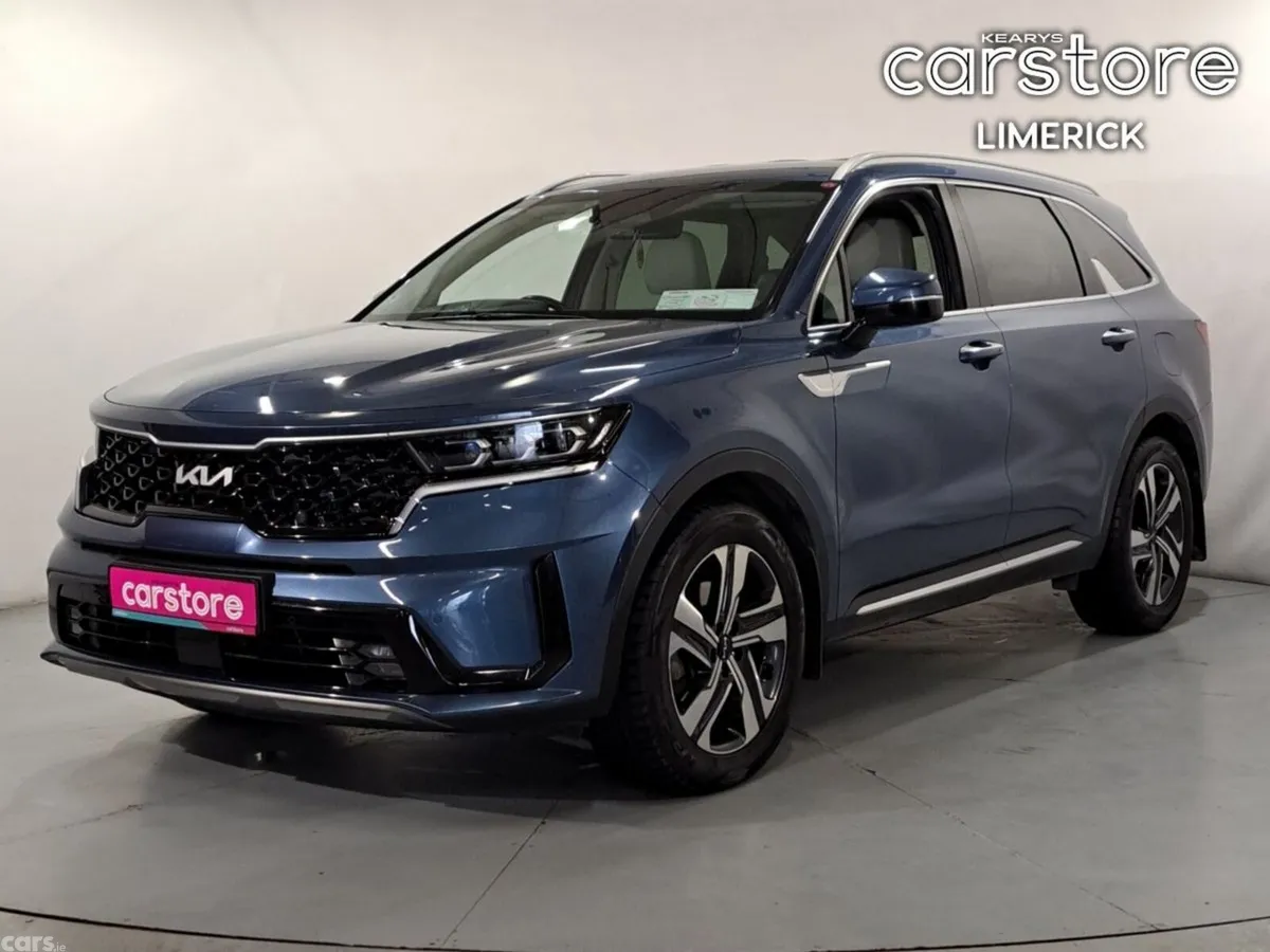 Kia Sorento SUV, Petrol Plug-in Hybrid, 2022, Blue