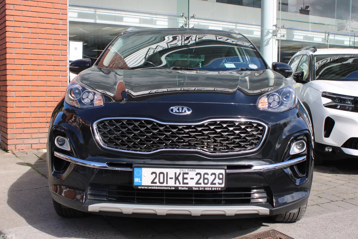 Kia Sportage SUV, Diesel Hybrid, 2020, Black