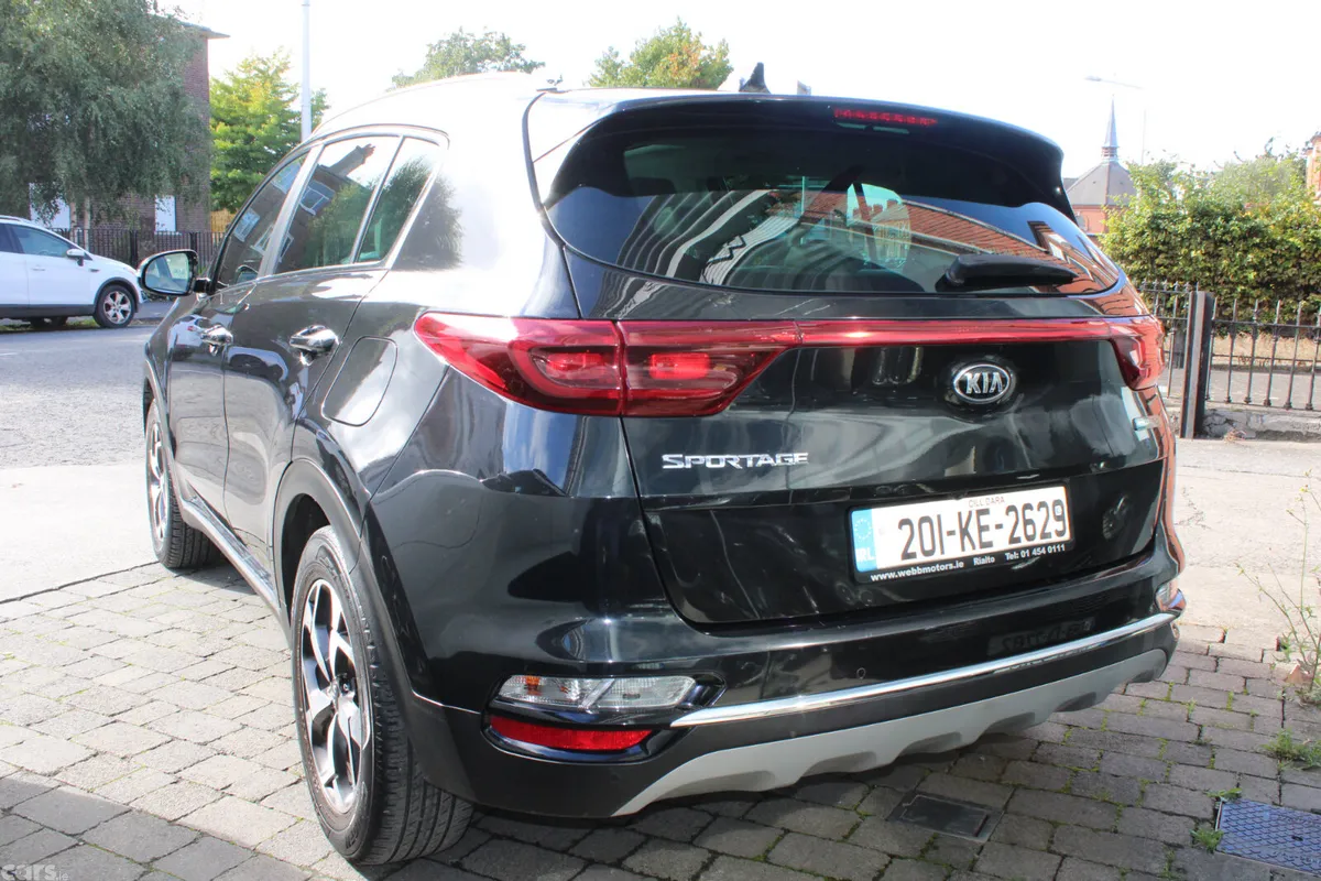 Kia Sportage SUV, Diesel Hybrid, 2020, Black