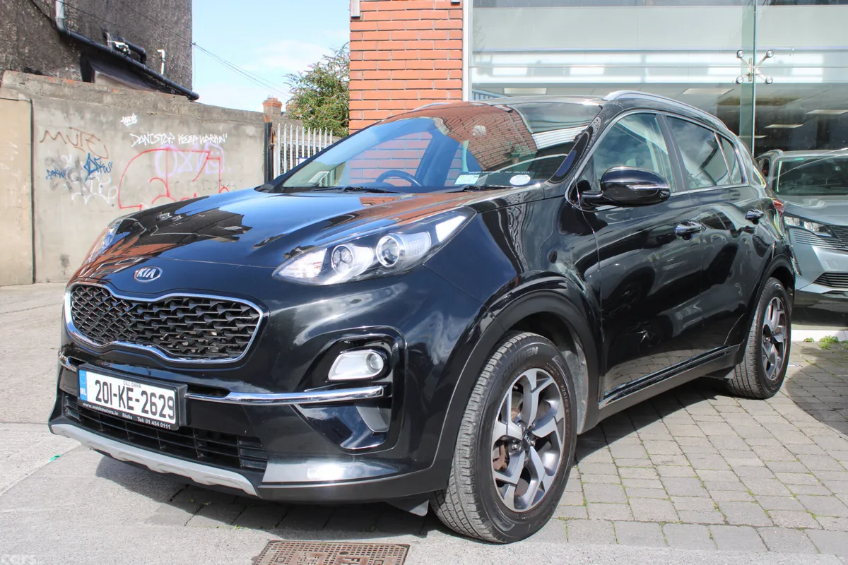 Kia Sportage SUV, Diesel Hybrid, 2020, Black