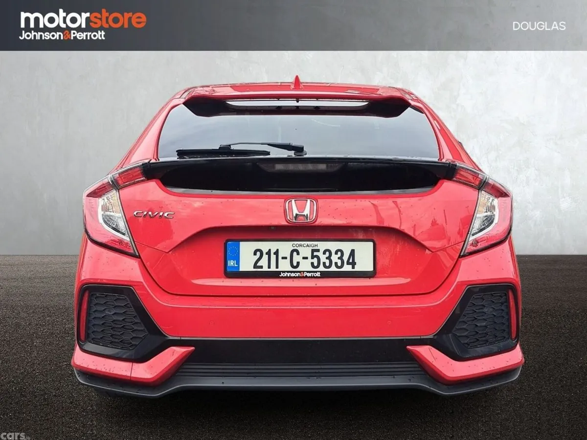 Honda Civic Hatchback, Petrol, 2021, Red