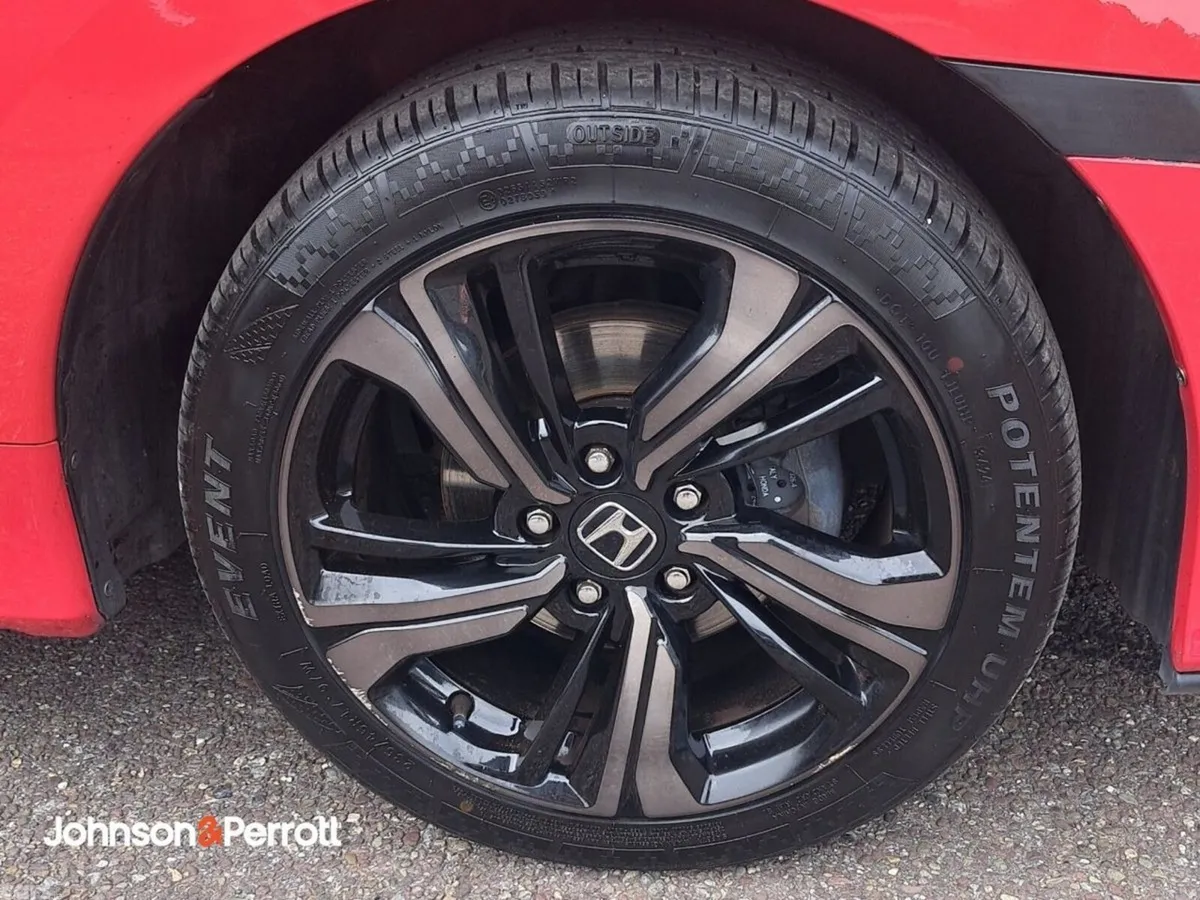 Honda Civic Hatchback, Petrol, 2021, Red