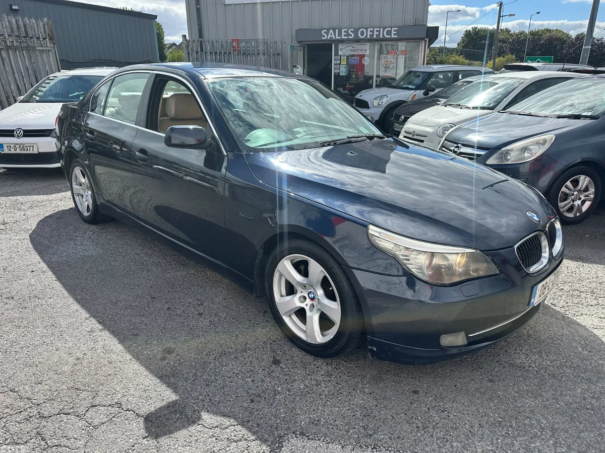 BMW 5-Series Saloon, Diesel, 2008, Blue