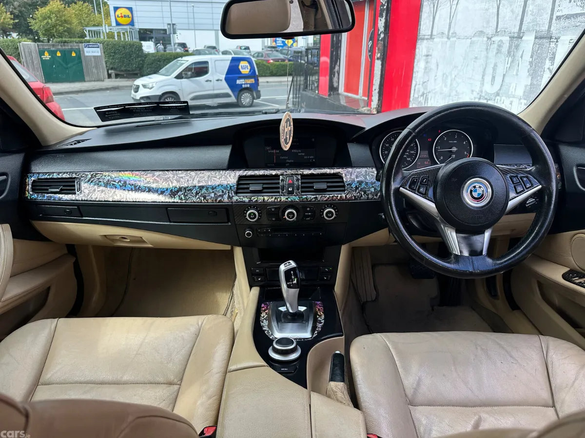 BMW 5-Series Saloon, Diesel, 2008, Blue