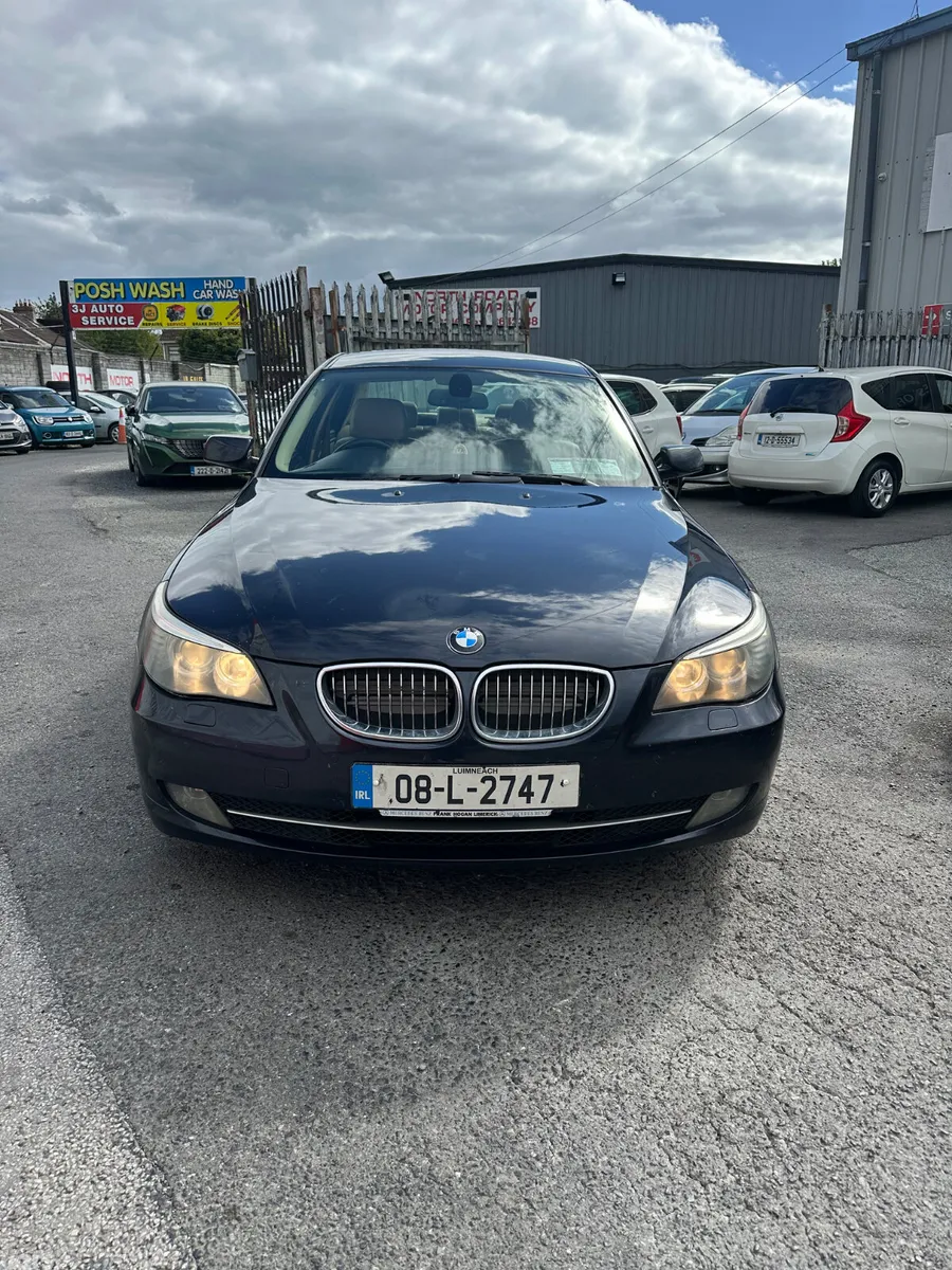 BMW 5-Series Saloon, Diesel, 2008, Blue