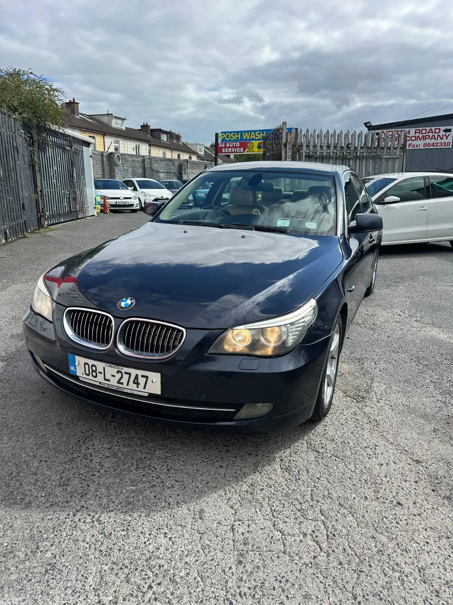 BMW 5-Series Saloon, Diesel, 2008, Blue