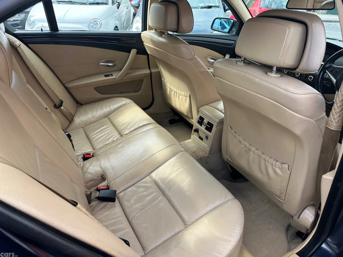 BMW 5-Series Saloon, Diesel, 2008, Blue