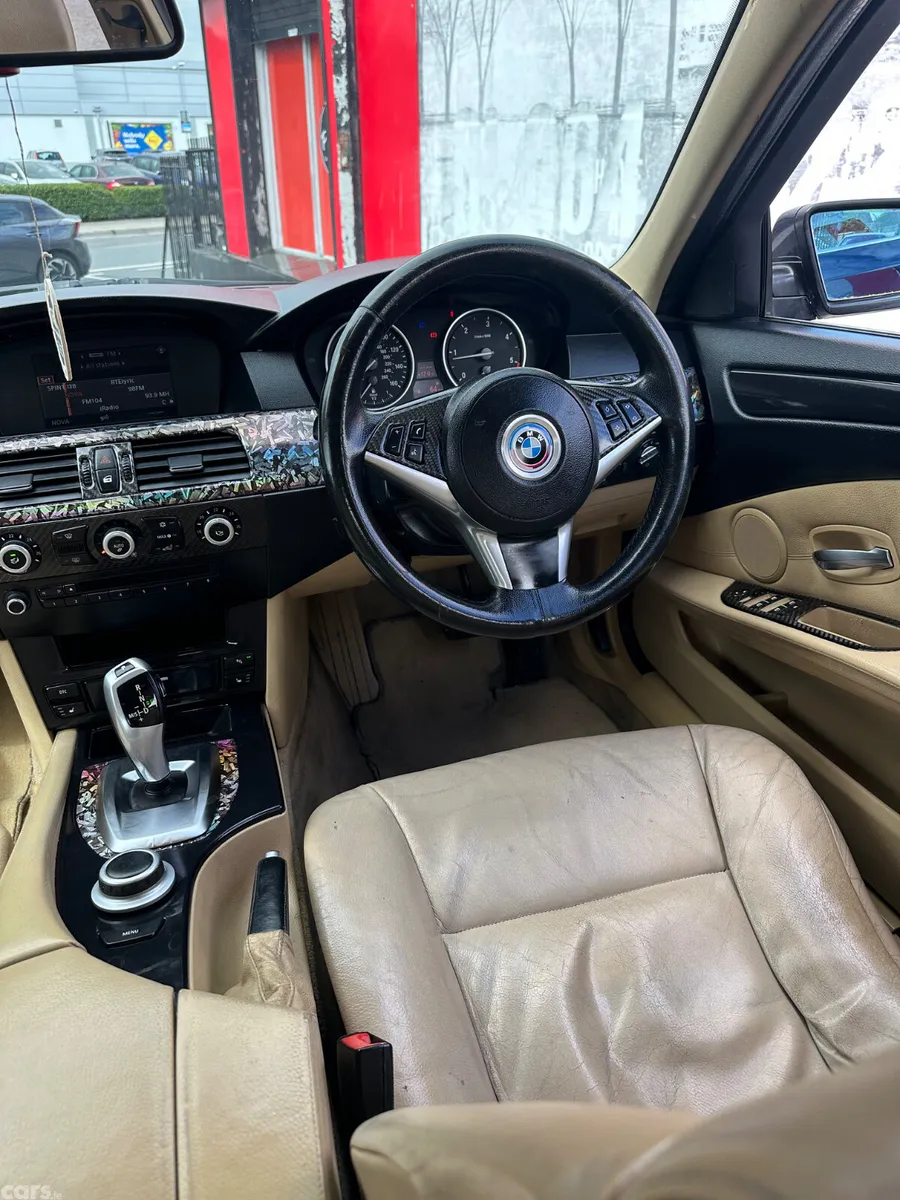BMW 5-Series Saloon, Diesel, 2008, Blue