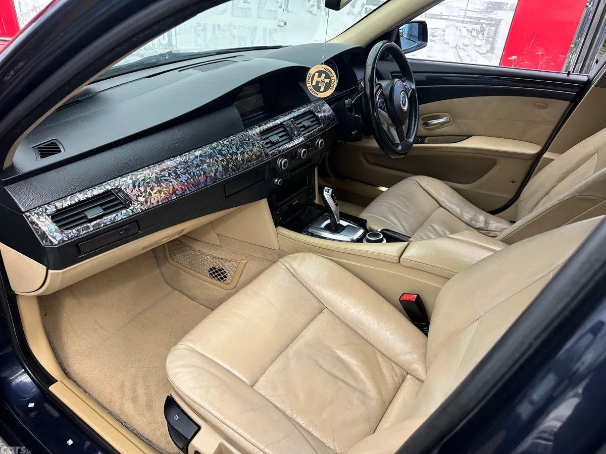 BMW 5-Series Saloon, Diesel, 2008, Blue