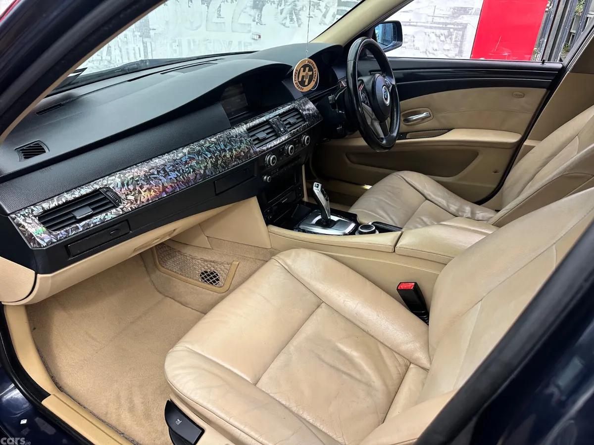 BMW 5-Series Saloon, Diesel, 2008, Blue