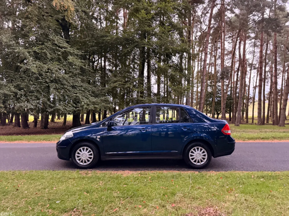 Nissan Tiida Saloon, Diesel, 2008, Blue