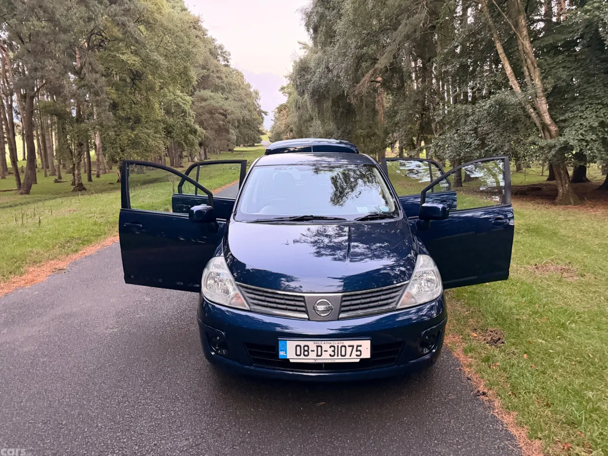 Nissan Tiida Saloon, Diesel, 2008, Blue