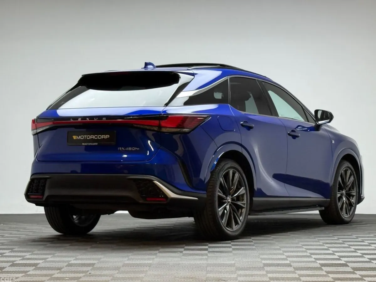 Lexus RX SUV, Petrol Hybrid, 2025, Blue