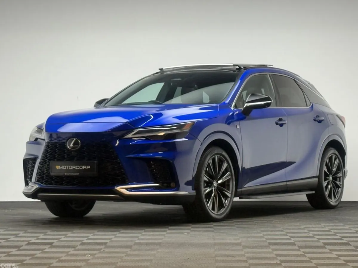 Lexus RX SUV, Petrol Hybrid, 2025, Blue