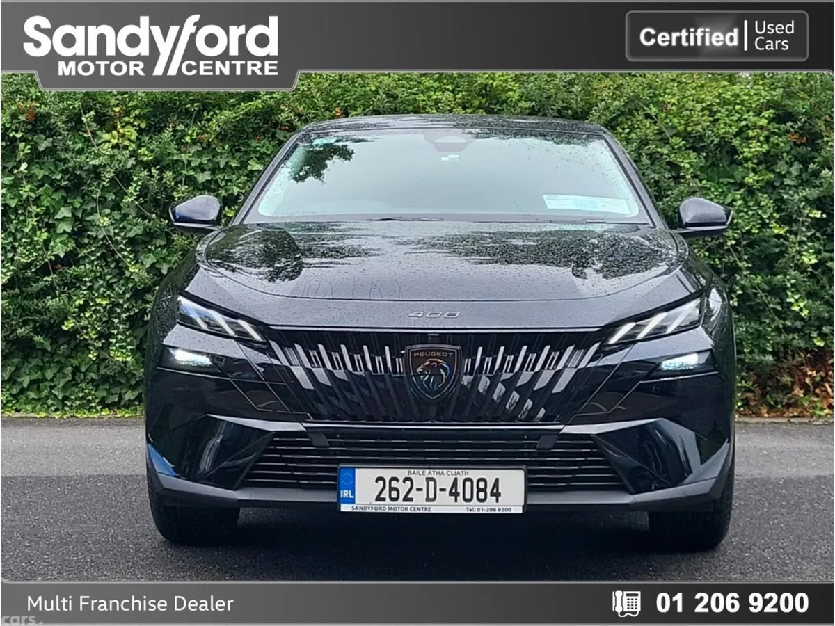 Peugeot 408 Hatchback, Petrol Hybrid, 2026, Black