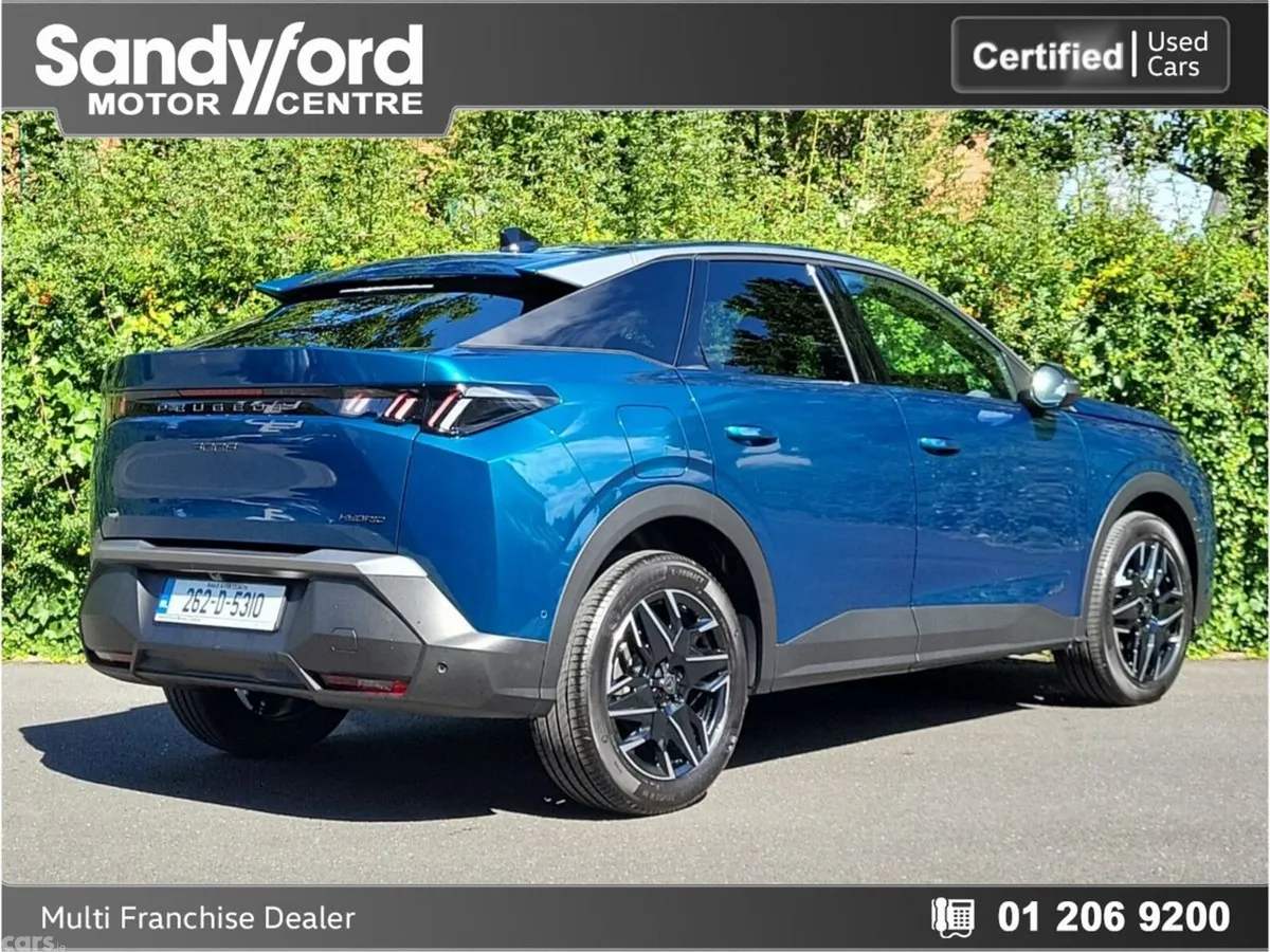 Peugeot 3008 SUV, Petrol Hybrid, 2026, Blue