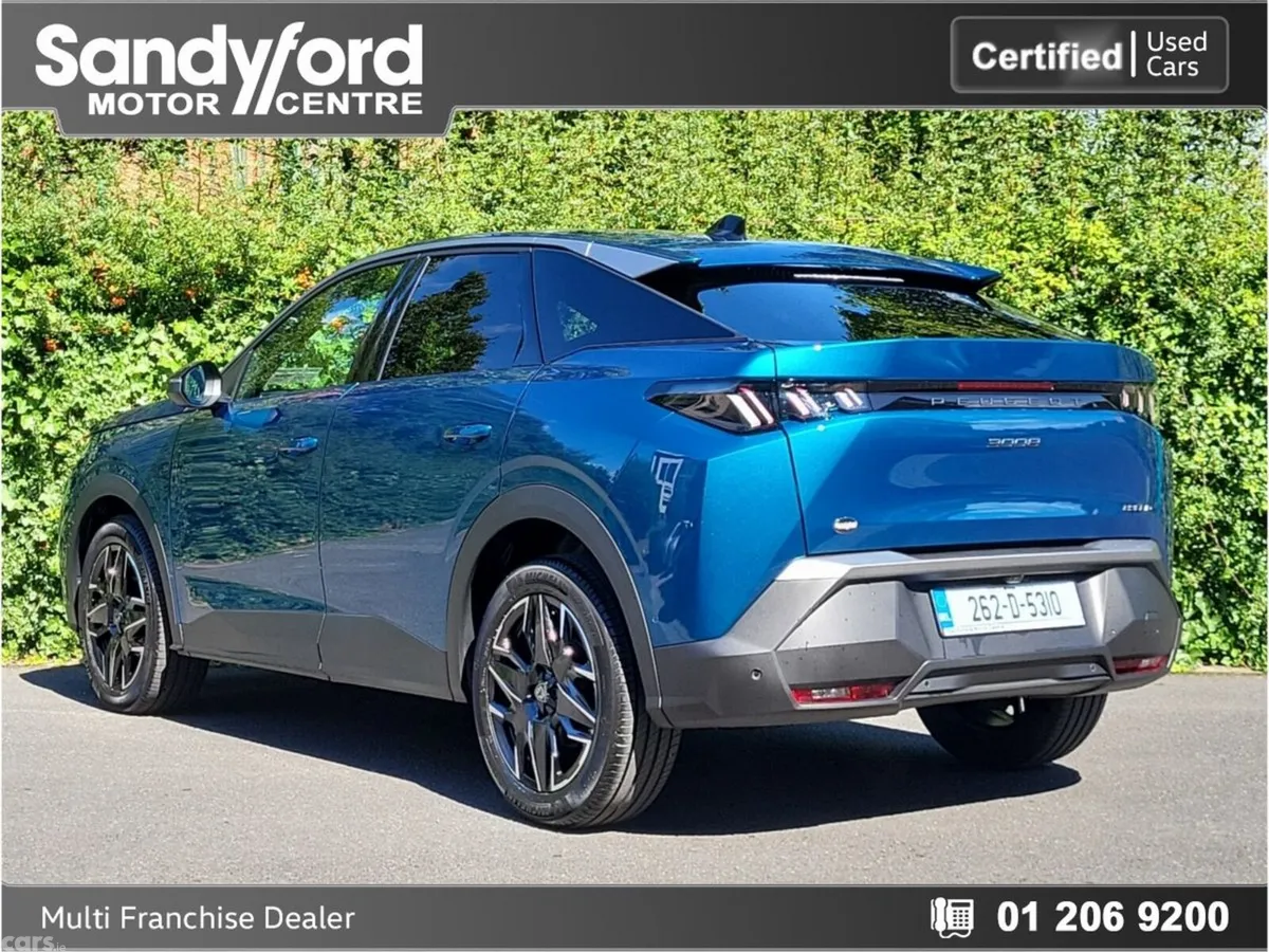 Peugeot 3008 SUV, Petrol Hybrid, 2026, Blue