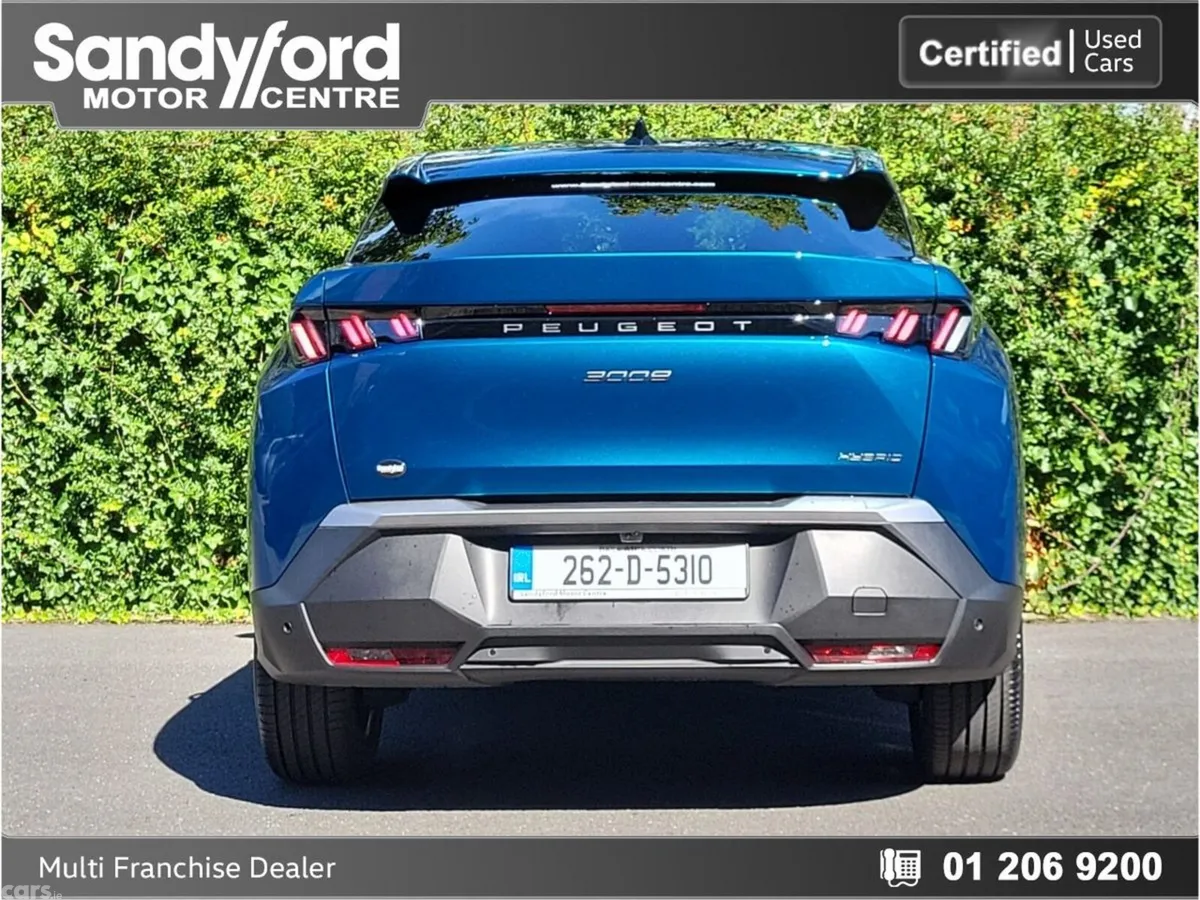 Peugeot 3008 SUV, Petrol Hybrid, 2026, Blue