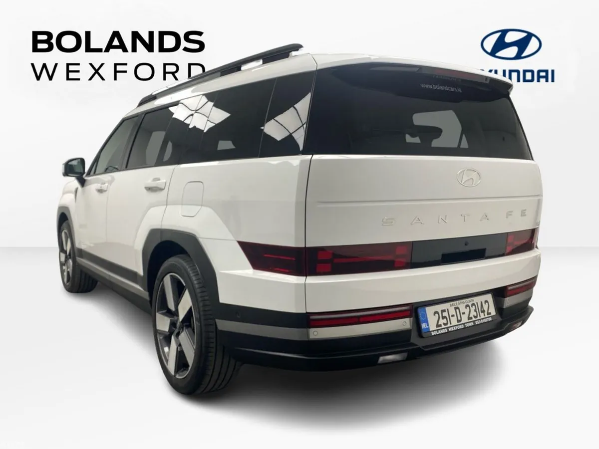 Hyundai Santa Fe SUV, Petrol Plug-in Hybrid, 2025, White