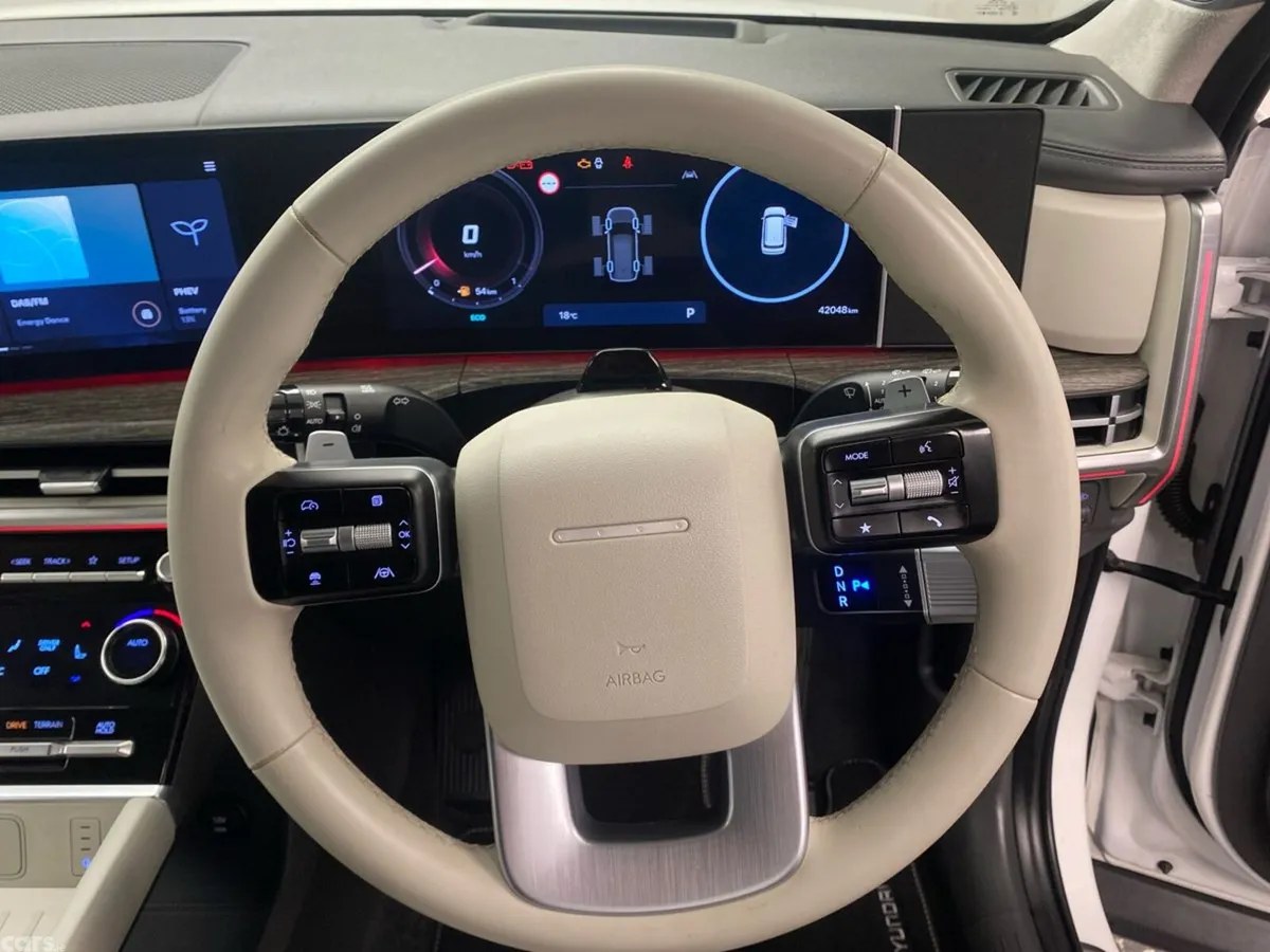 Hyundai Santa Fe SUV, Petrol Plug-in Hybrid, 2025, White