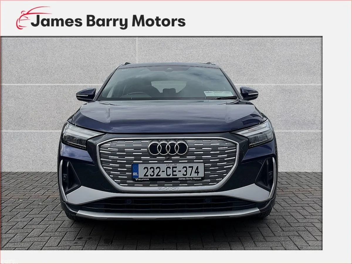Audi Q4 e-tron SUV, Electric, 2023, Blue