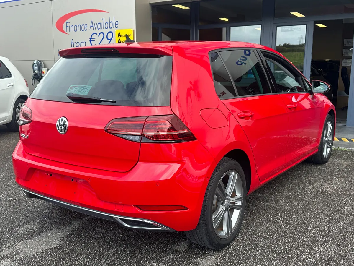 Volkswagen Golf Hatchback, Petrol, 2019, Red