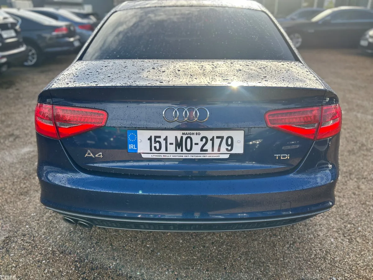 Audi A4 Saloon, Diesel, 2015, Blue