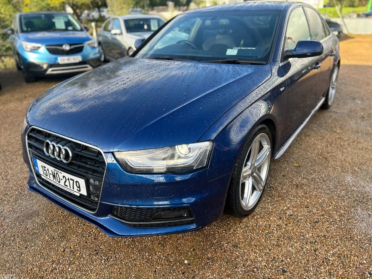 Audi A4 Saloon, Diesel, 2015, Blue