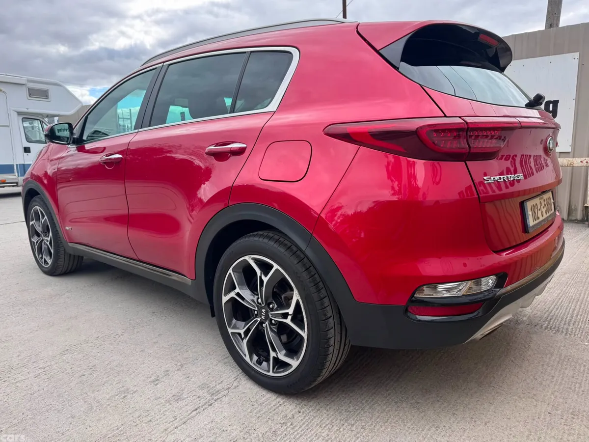 Kia Sportage SUV, Petrol, 2018, Red