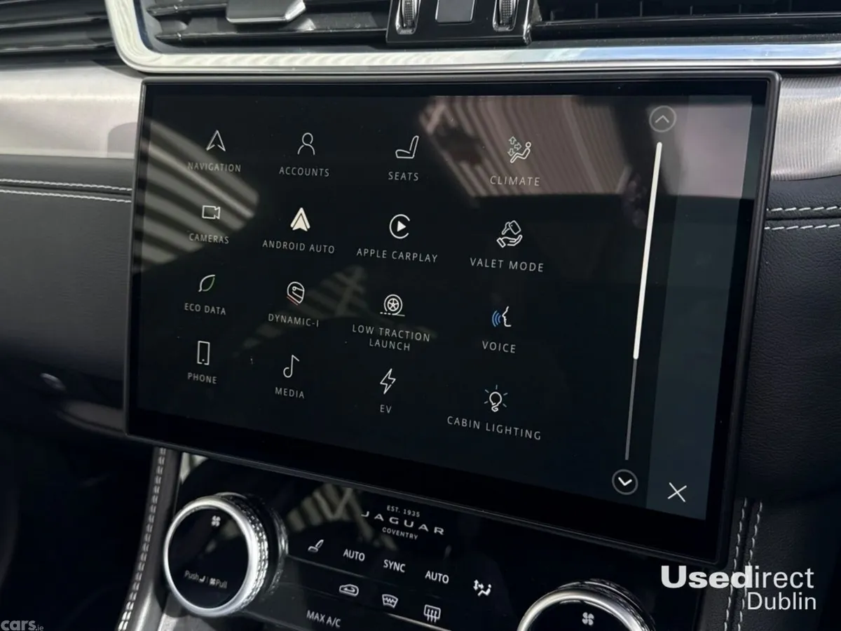 Jaguar F-Pace SUV, Petrol Plug-in Hybrid, 2024, Black